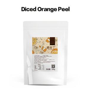 orange peel diced